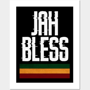 Jah Bless Posters and Art